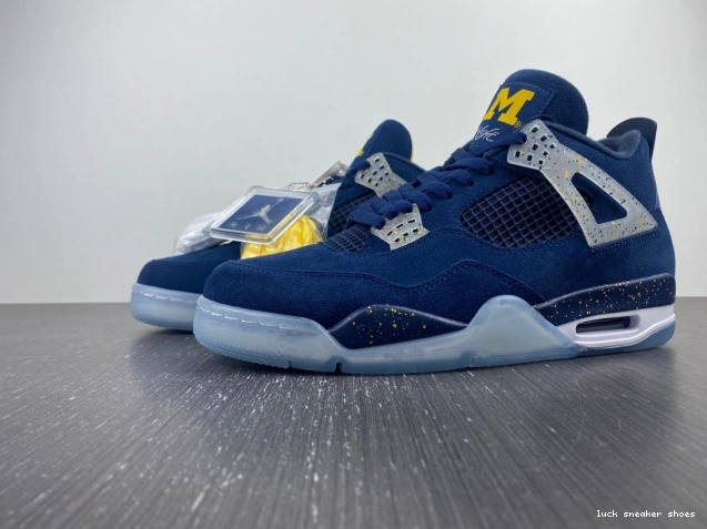 Cheap LUCY Michigan Jordan Air Retro (PE) 4 AJ4-1036660 0815